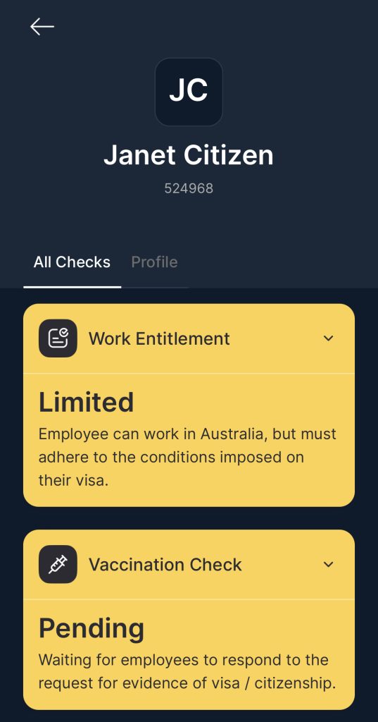 Adding new employees Passport scanning image 3